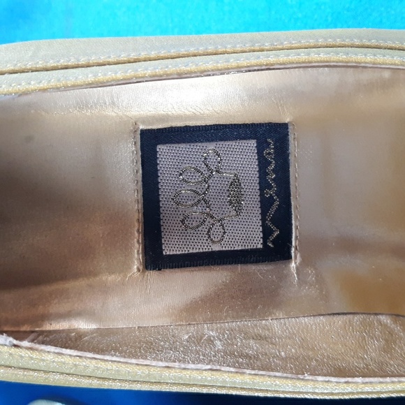 Nina Iredescent Green/Yellow Heels - Picture 4 of 7